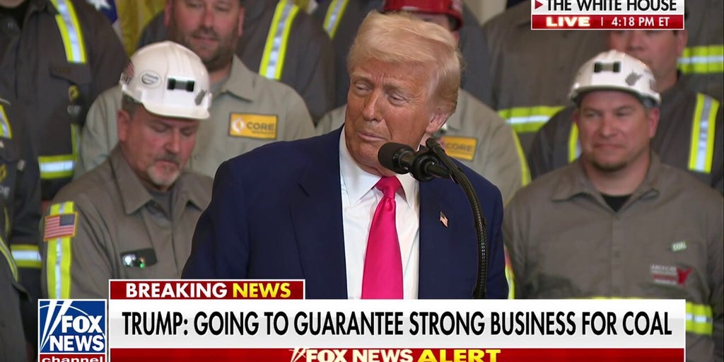 President Trump: We are ending Biden's war on coal | Fox News Video