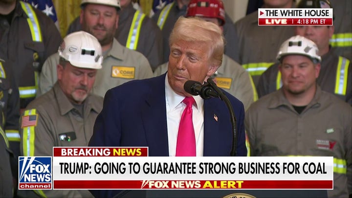 Trump: We are ending Biden's war on coal