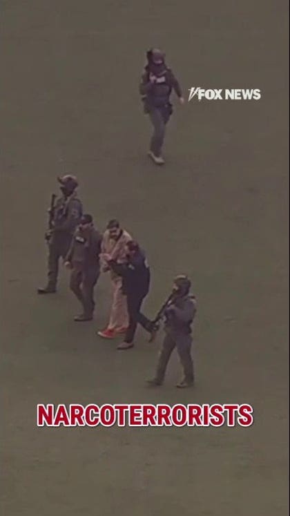 SEE IT: Handcuffed Maduro takes helicopter to Manhattan court