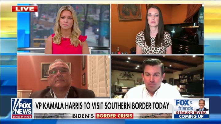 Critics slam Kamala Harris for avoiding center of border crisis