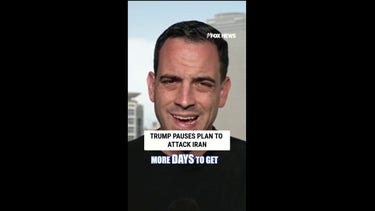 Trump PAUSES plan to attack Iran