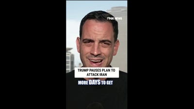 Trump PAUSES plan to attack Iran
