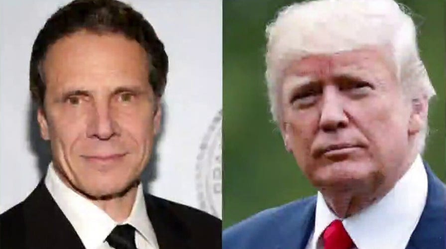 Gov. Andrew Cuomo says President Trump is not welcome in New York	