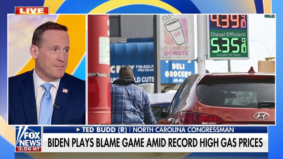 GOP lawmaker slams Biden’s blame game on sky-high gas prices: Americans are ‘tremendously concerned’