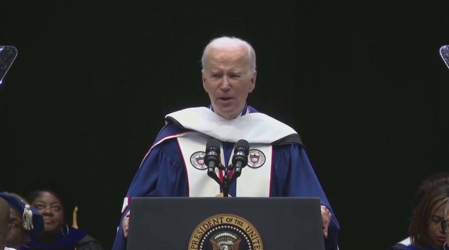 Biden receives honorary Howard University degree, delivers commencement address