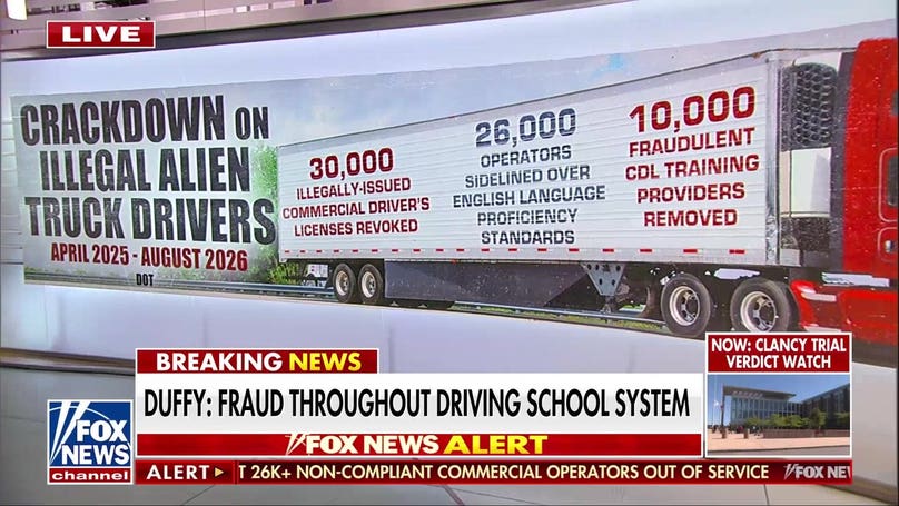 Trump DHS announces massive migrant trucker crackdown