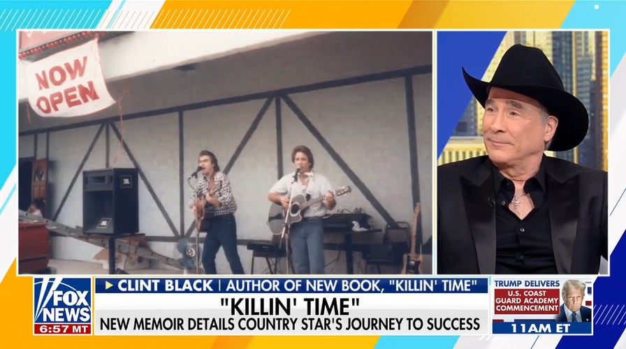 Country superstar Clint Black on his journey to success and new memoir 'Killin' Time'