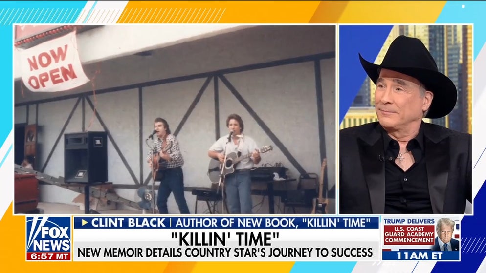 Country superstar Clint Black on his journey to success and new memoir 'Killin' Time'