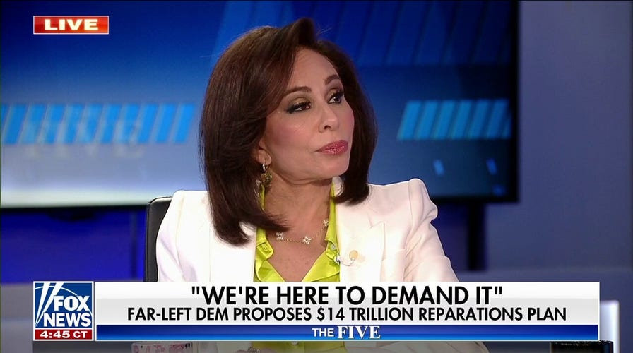 Judge Jeanine Pirro on nationwide reparations: 'This is absurd' 