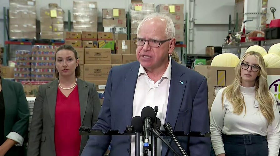 Tim Walz claims White House said ballroom is 'top priority'