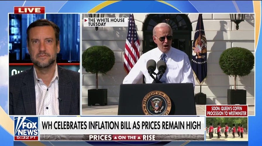 Travis rips Biden for celebrating spending bill: Everyone who planned event should be 'immediately fired'