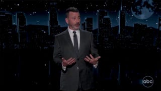 Jimmy Kimmel attacks Spencer Pratt as 'screaming jerk' and claims he has no solutions to problems in LA