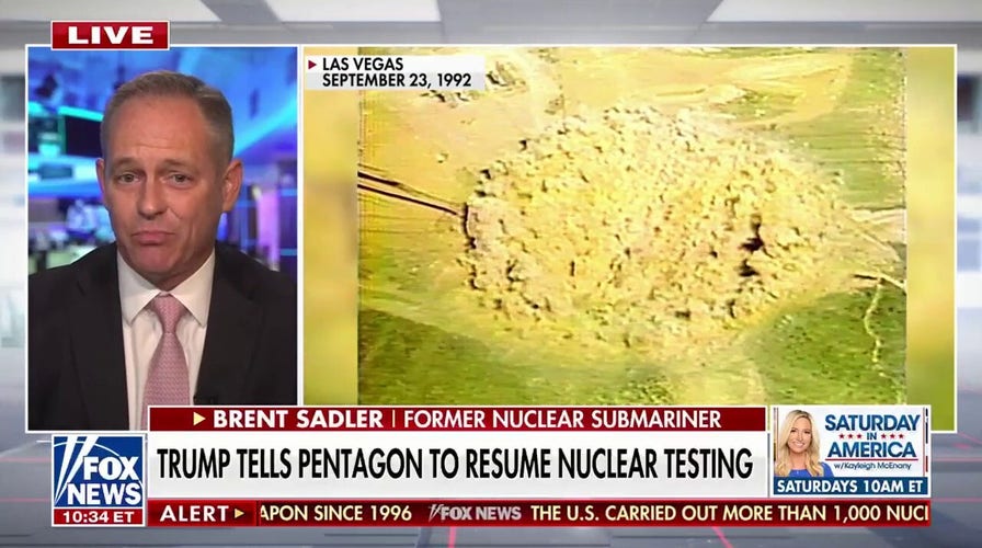 Trump orders Pentagon to resume critical nuclear testing in 'long overdue' move