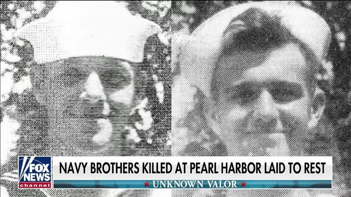 US Navy brothers killed during Pearl Harbor attack laid to rest