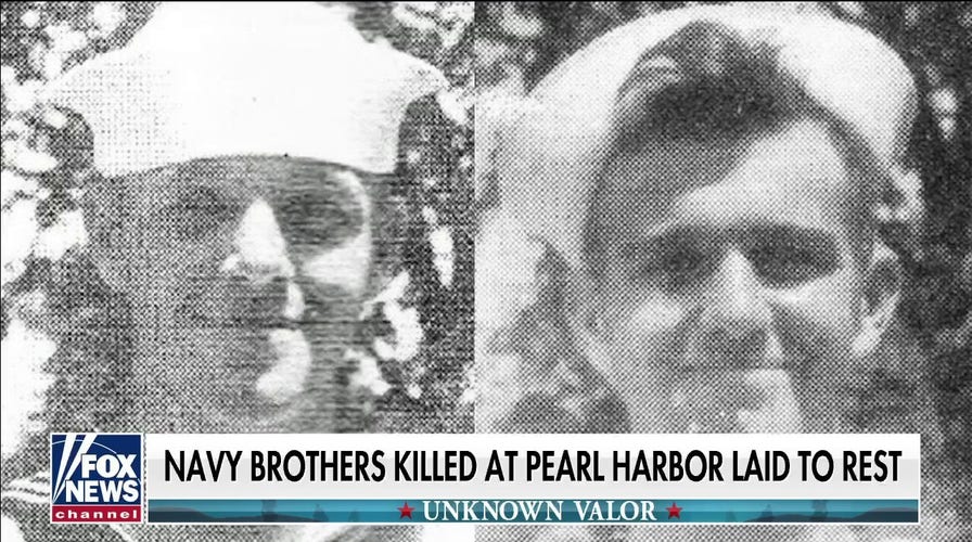 US Navy brothers killed during Pearl Harbor attack laid to rest