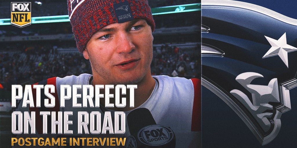 "8-0 on the road this year" 😤 Drake Maye praises Patriots after blowout win vs. Jets