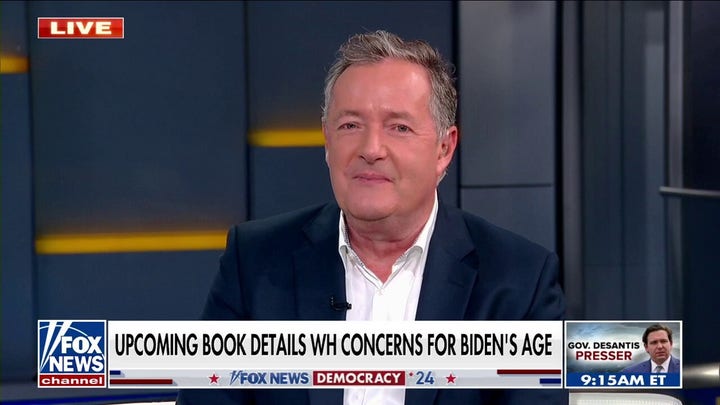 Piers Morgan: Biden does something 'awkward' and 'embarrassing' every time he's in public