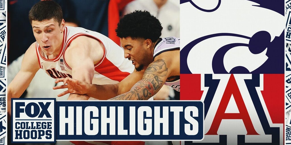 Kansas State Wildcats vs. No. 1 Arizona Wildcats Highlights 🏀 FOX College Hoops