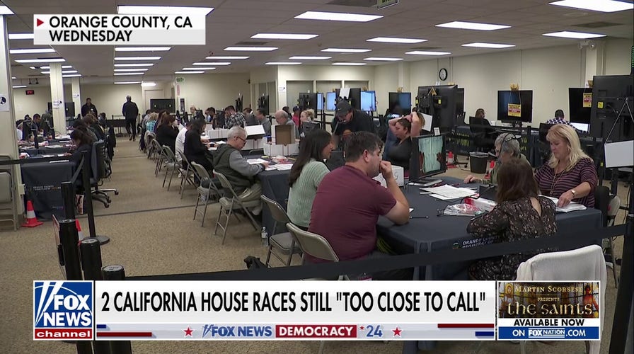 500K ballots still to be counted in California: 'What are they doing?'