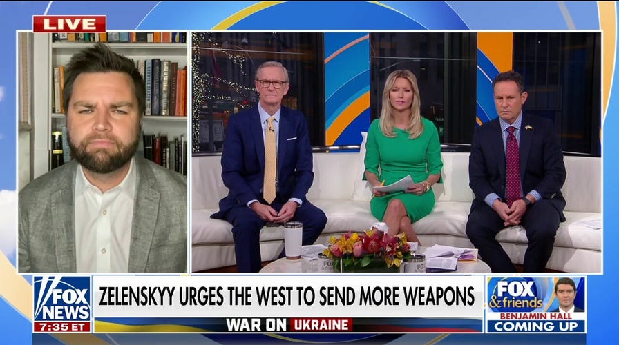 JD Vance, Brian Kilmeade Spar Over US Sending Tanks To Ukraine: 'What ...