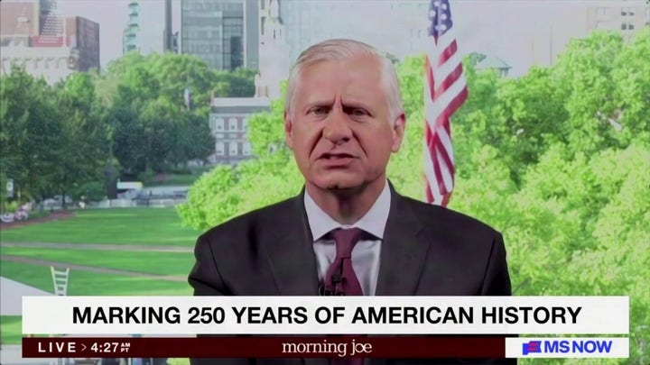Presidential historian argues America truly began in 1965, not 1776