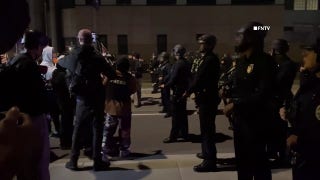 LAPD arrests multiple anti-ICE agitators outside detention center