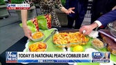 ‘Fox & Friends Weekend’ co-hosts make a peach cobbler