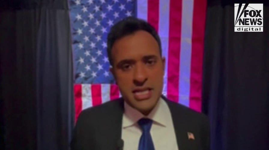 Ohio gubernatorial hopeful Vivek Ramaswamy talks crime issues before Cincinnati town hall with Fox News Digital.