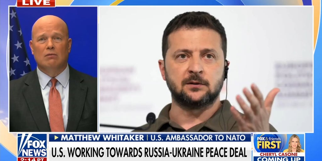 Officials could be 'on the cusp' of peace in Ukraine, US ambassador to NATO says