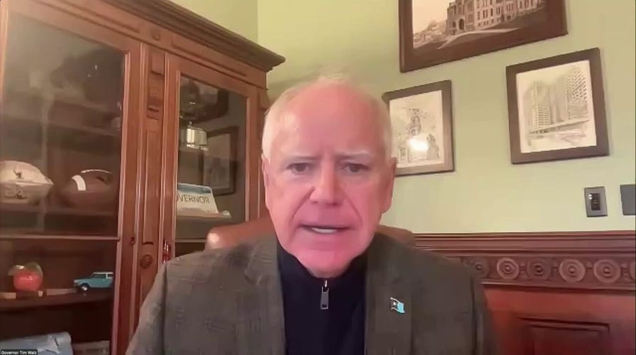 Gov. Tim Walz criticizes Trump's trade and tariff policies during DNC press call