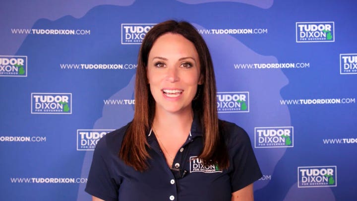 Trump-backed Michigan GOP gubernatorial hopeful Tudor Dixon hopes to improve state school system after Whitmer