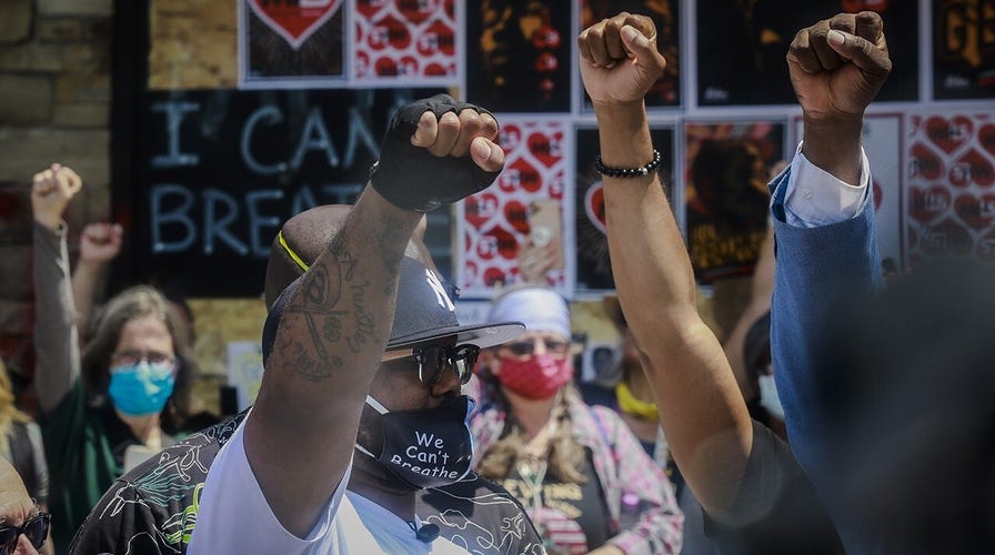 Twin Cities see relatively peaceful night of protests after George Floyd's brother calls for calm