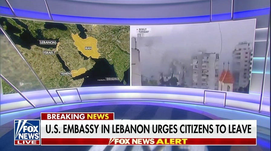 US embassy in Lebanon urges citizens to leave the country