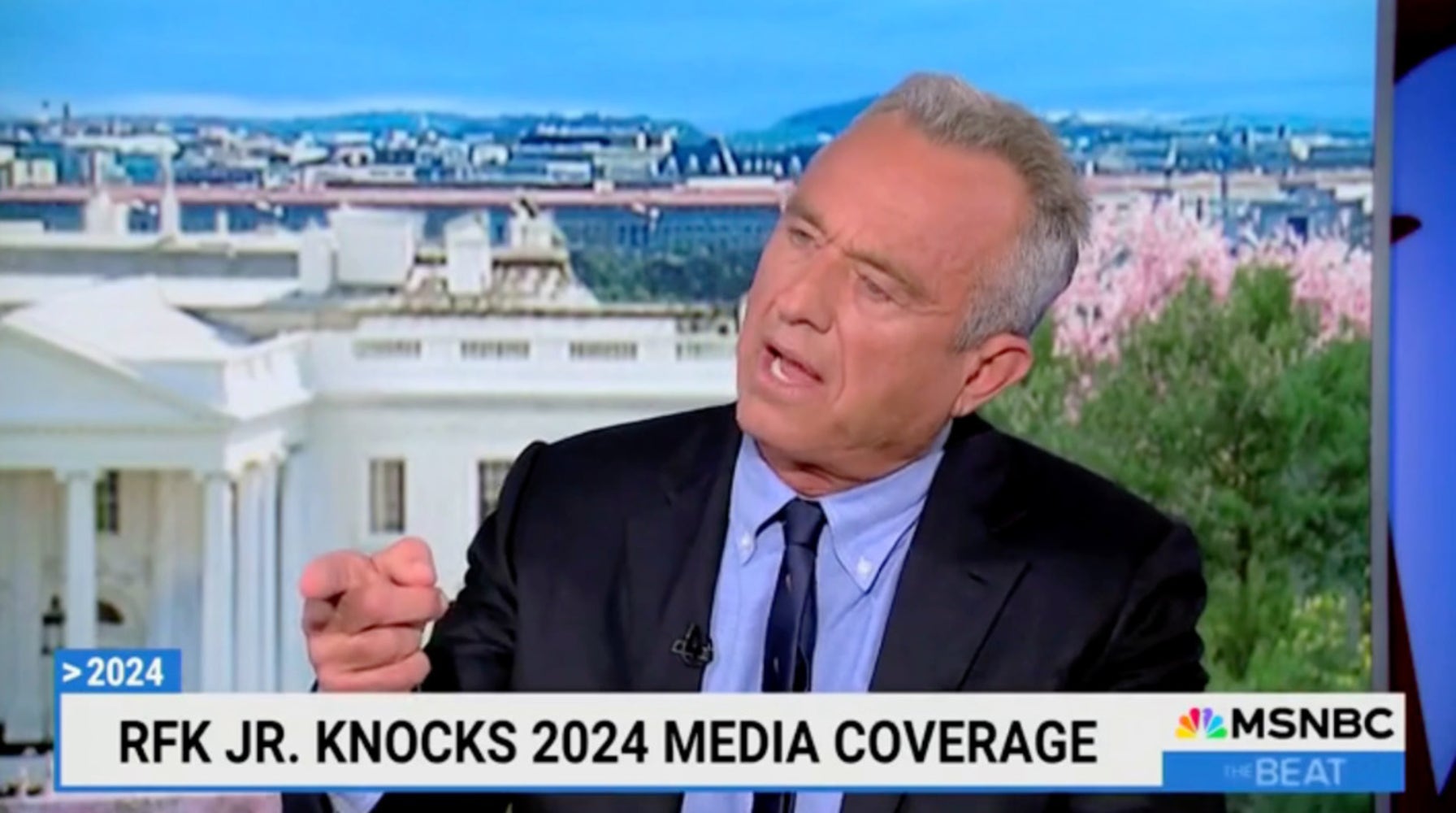 RFK Jr. Accuses MSNBC Host of Fueling Vitriol to Badmouth Trump