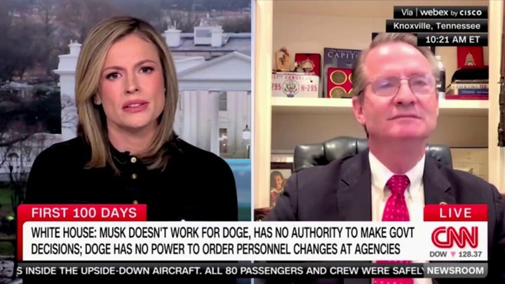 GOP Rep. Burchett clashes with CNN host over Trump, Musk cuts
