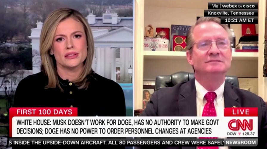 GOP Rep. Burchett clashes with CNN host over Trump, Musk cuts