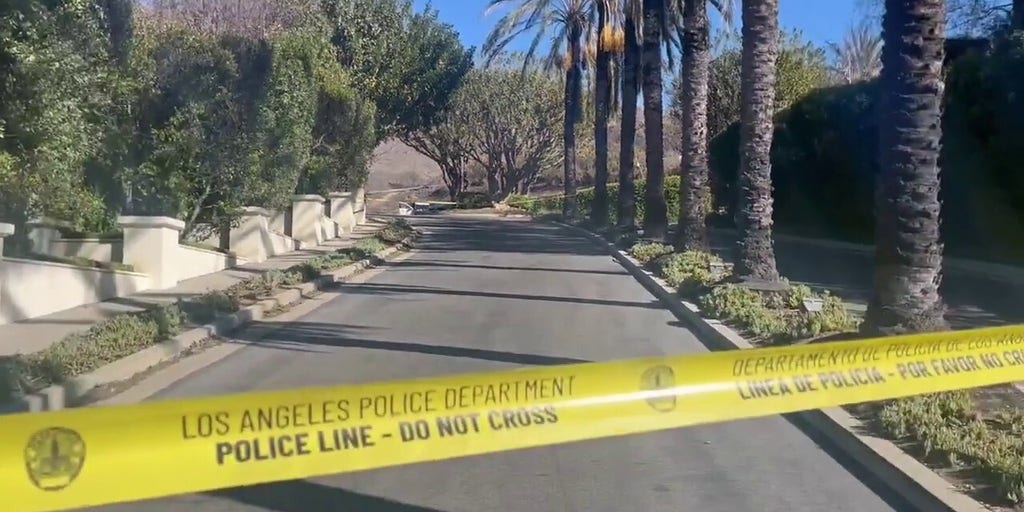 LAPD blocks off suspected Palisades Fire start site with crime scene tape