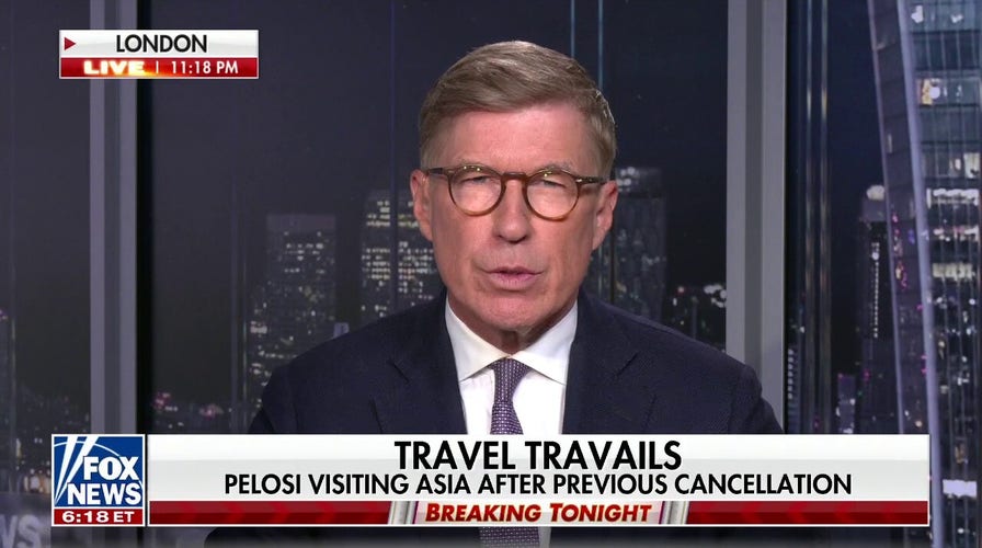 Speaker Pelosi reportedly visiting Taiwan on Tuesday during Asia tour