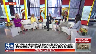 Olympics announces ban on biological men in women's sporting events starting in 2028