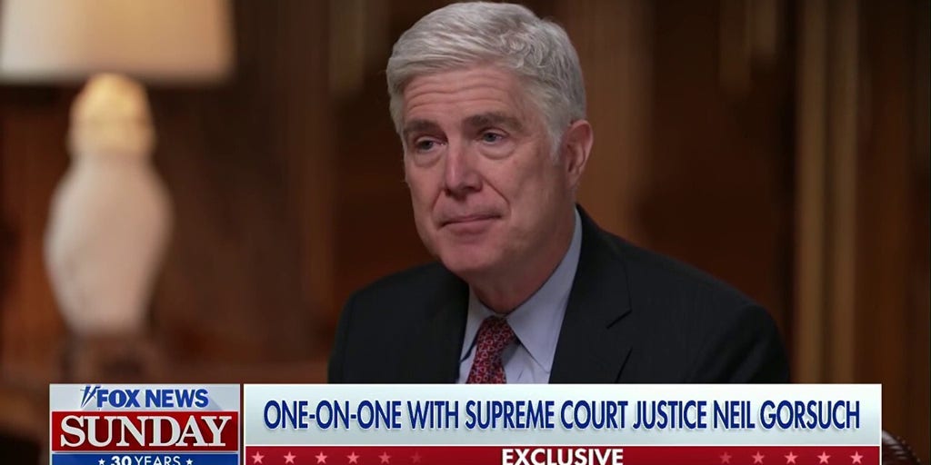 Gorsuch discusses court leaks, American ideals ahead of new book