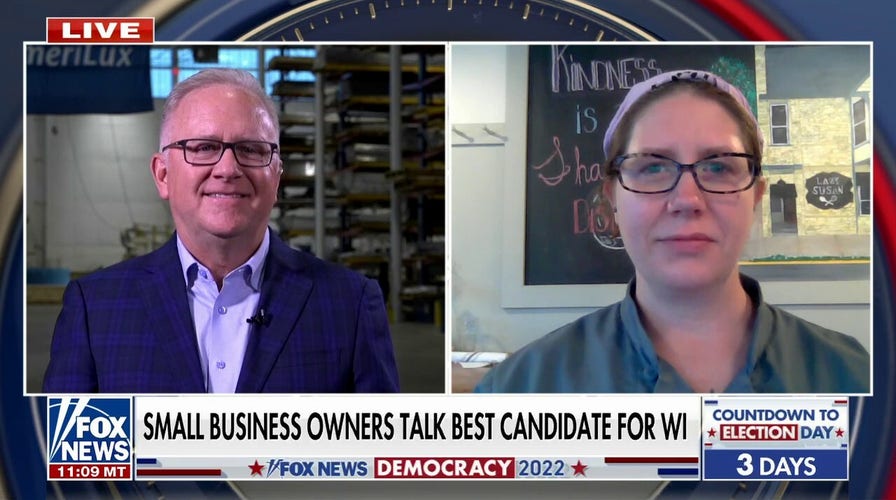 Wisconsin small business owners discuss key voter issues, candidates for Senate midterm election