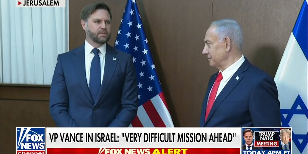 VP Vance in Israel amid 'full court press' on Hamas to honor peace deal