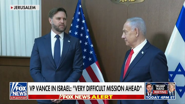 VP Vance in Israel amid 'full court press' on Hamas to honor peace deal