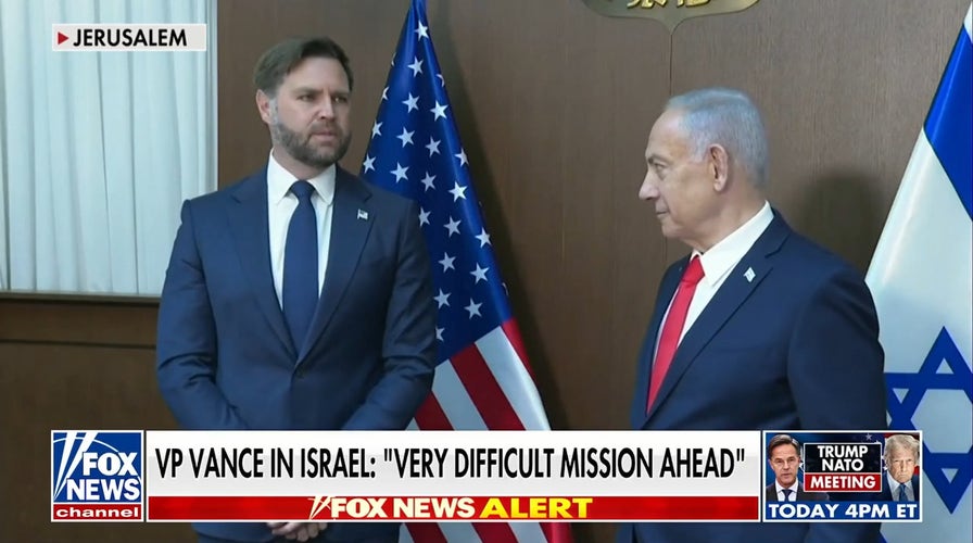 VP Vance in Israel amid 'full court press' on Hamas to honor peace deal