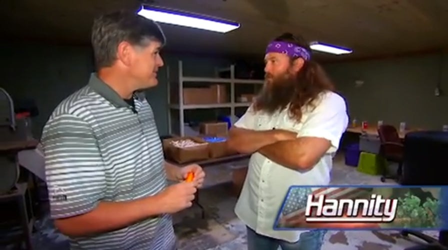 Fox News' Sean Hannity visits the 'Duck Dynasty' headquarters