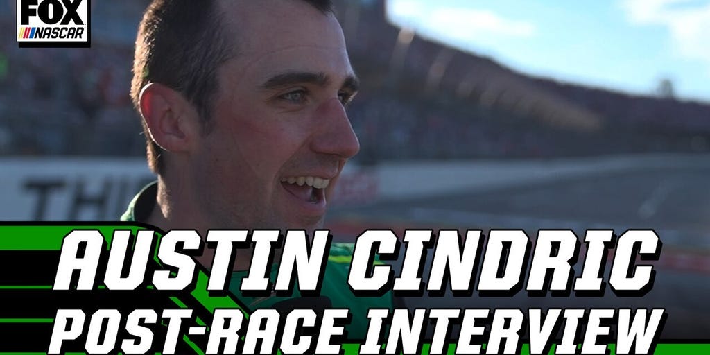 Austin Cindric's post-race interview after winning Jack Link's 500 at Talladega Superspeedway | NASCAR on FOX