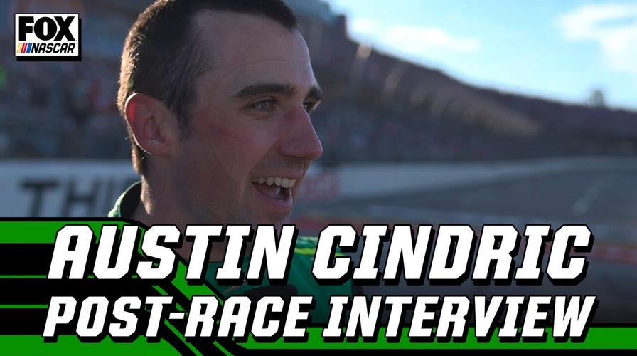 Entrevista a Austin Cindric tras ganar la Jack Link's 500 en Talladega Superspeedway | NASCAR en FOX