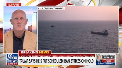 Retired vice admiral on Iran standoff: Trump has 'time on his hands'