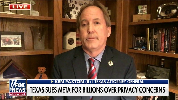 Ken Paxton announces Texas will sue Facebook's Meta for billions over facial recognition, biometrics software