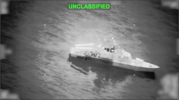 Video shows US striking Iranian mine-laying vessels near Strait of Hormuz